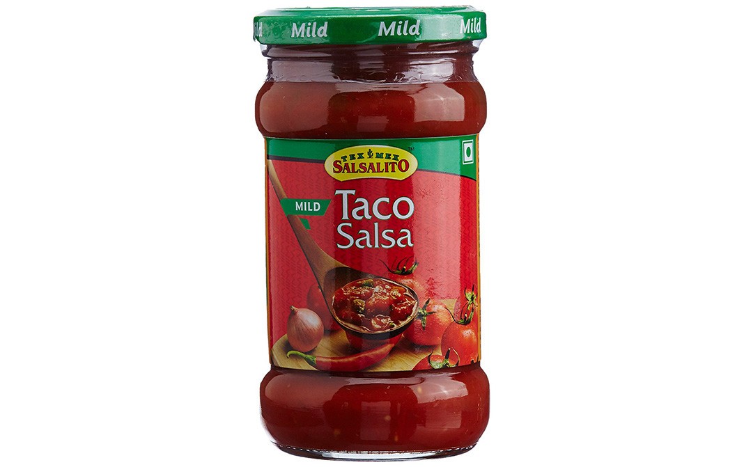 Salsalito Mild Taco Salsa    Glass Jar  283 grams